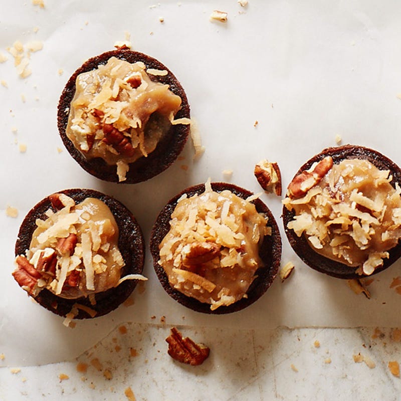 Photo of Double german chocolate mini cupcakes by WW