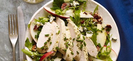 Apple cider-chicken salad