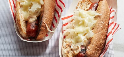 Reuben Hot Dogs
