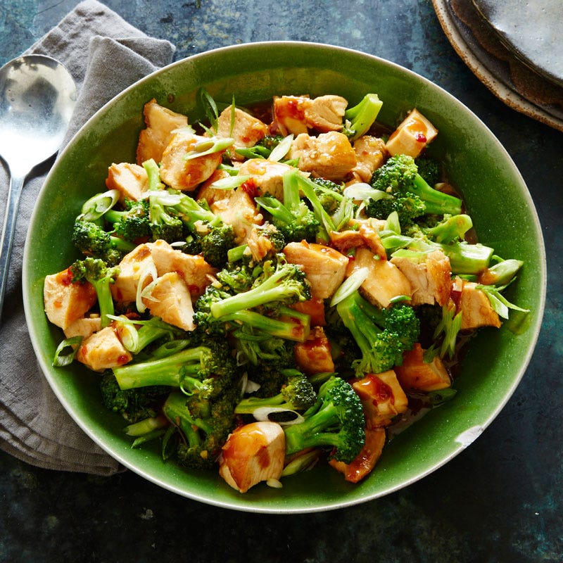 Photo of Sesame chicken and broccoli stir-fry by WW
