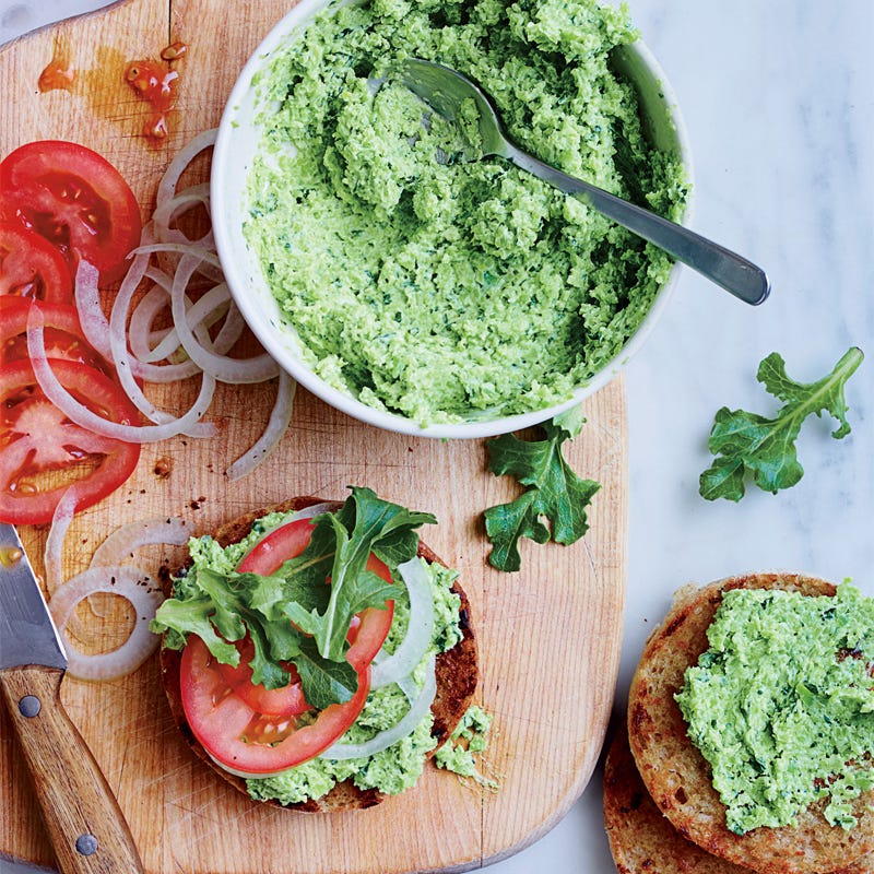 Photo of Fava bean sandwiches by WW