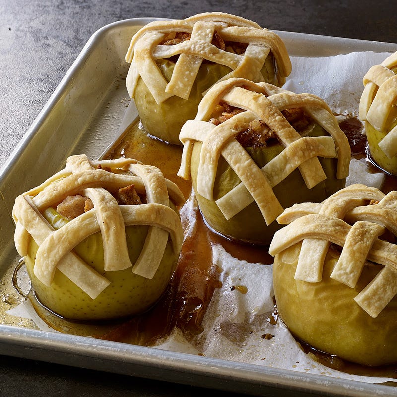 Photo of Individual baked-apple "pies" by WW