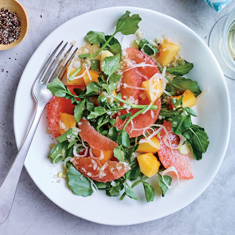 Photo of Watercress salad with grapefruit & papaya by WW