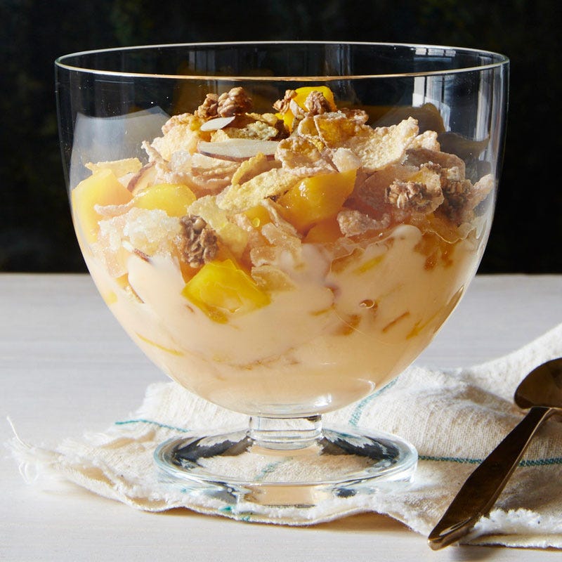 Photo of Mango ginger yogurt parfaits by WW