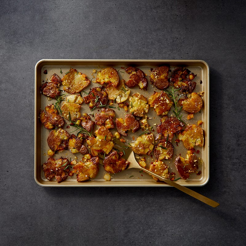 Crispy Smashed Potatoes