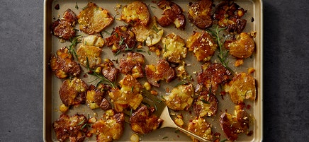 Crispy Smashed Potatoes