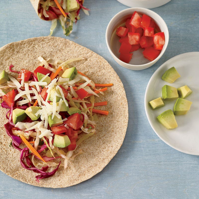 Photo of Manchego & avocado wraps by WW