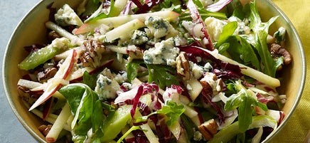 Fall harvest salad with cider vinaigrette