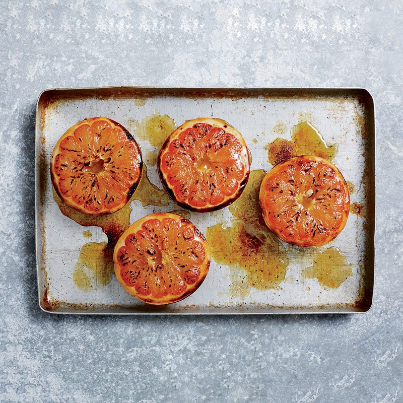 Photo of Broiled Grapefruit with Mango-Honey Glaze by WW