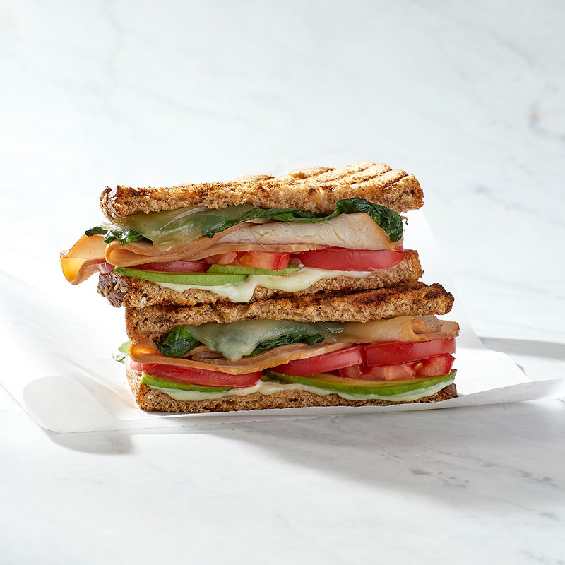 Turkey, Swiss, and Avocado Panini