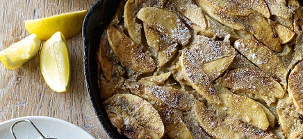 Oven-Baked Dutch-Apple Pancake