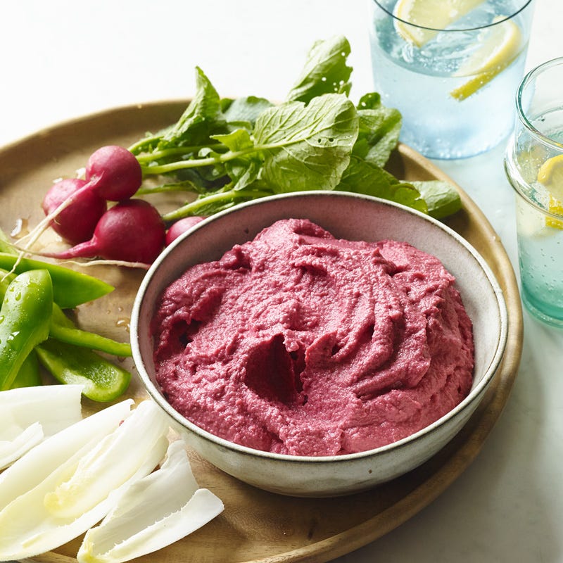 Photo of Lemony beet hummus by WW