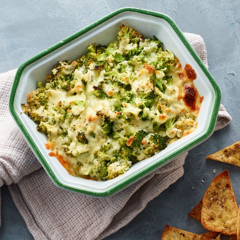 Photo of Creamy parmesan-broccoli dip by WW