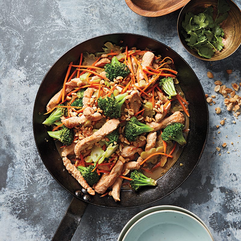 Thai Turkey and Broccoli Stir-Fry