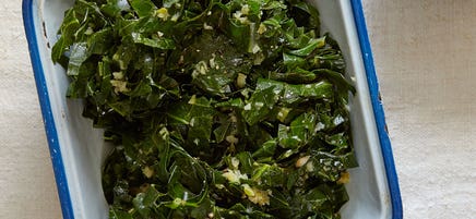 Collard Greens with Garlicky Mojo