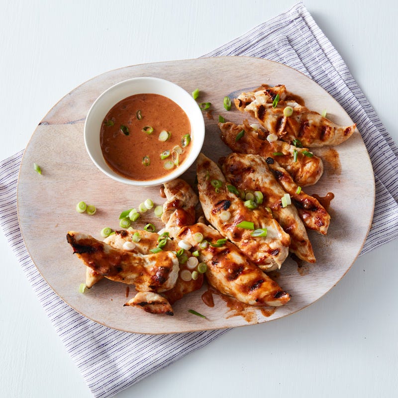 Photo of Peanut chipotle BBQ chicken tenders by WW