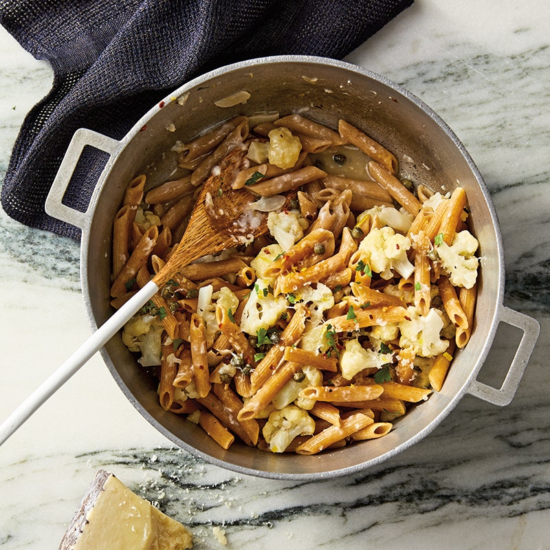 One-Pot Pasta with Cauliflower, Lemon & Capers