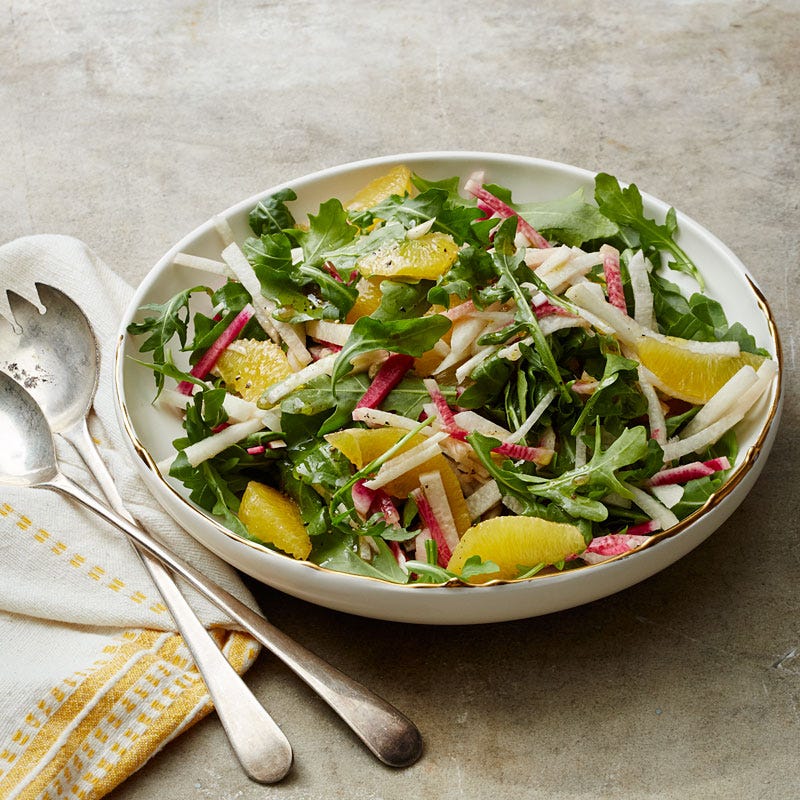 Photo of Dos Camino’s arugula, jicama and radish salad by WW