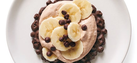 Chocolate-Peanut Butter Pizzelle Tart