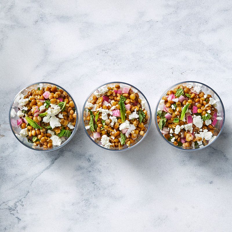 Photo of Lentil Salad with Fresh Mint & Goat Cheese by WW