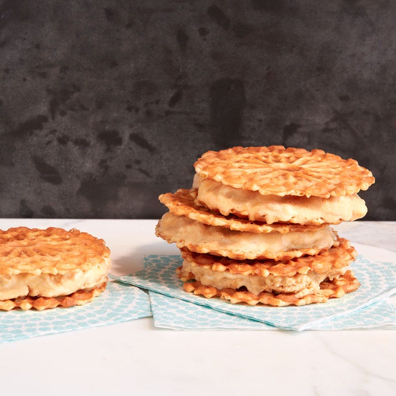 Photo of Peanut butter-banana ice cream sandwiches by WW
