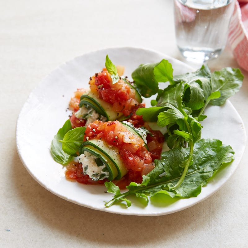 Photo of Zucchini Cannelloni with Fresh Tomato Sauce by WW