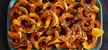 Roasted Delicata Squash with Egyptian Dukkah