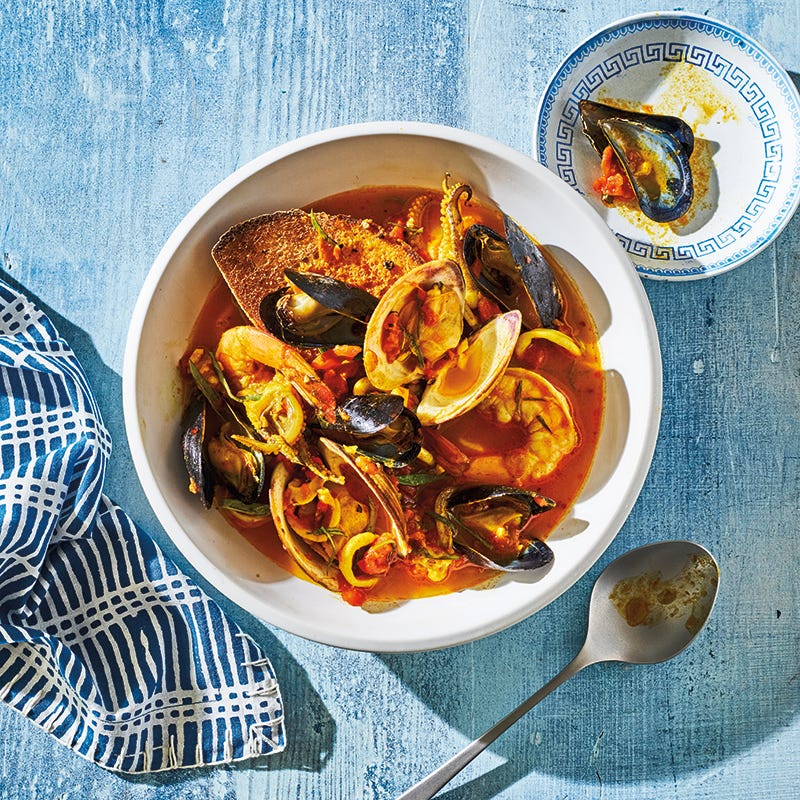 Seafood brodetto