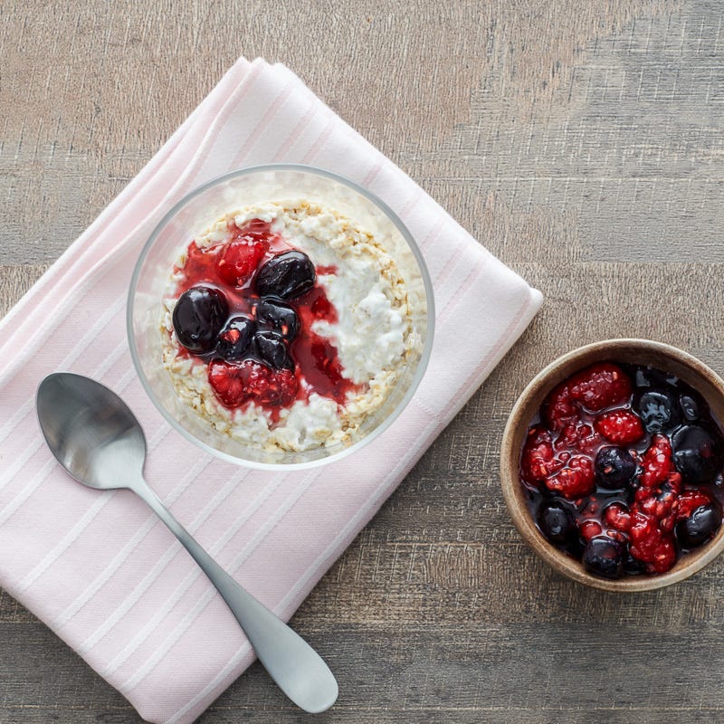 Photo of Berry crush overnight oatmeal by WW