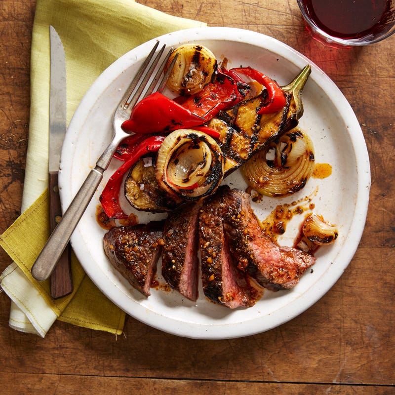 Photo of Flank steak asado with pimenton oil by WW