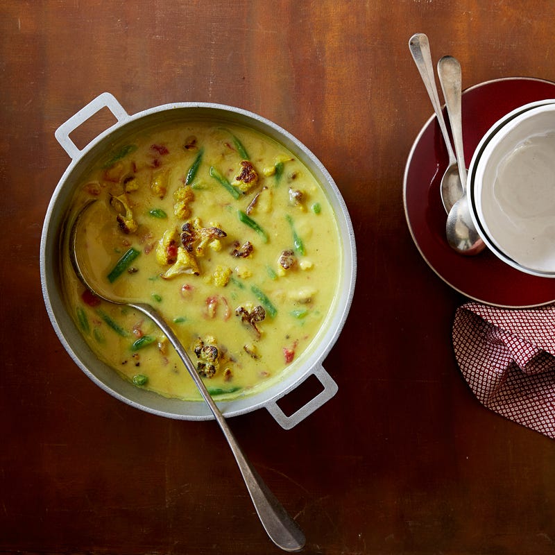Photo of Tandoori-Roasted Cauliflower Soup by WW