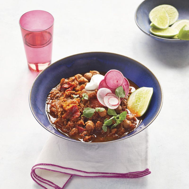 Butternut Squash and Chickpea Chili