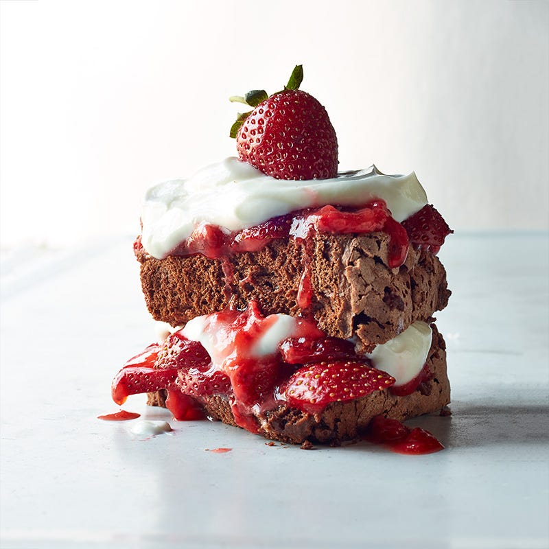 Photo of Strawberry angel-food trifle by WW