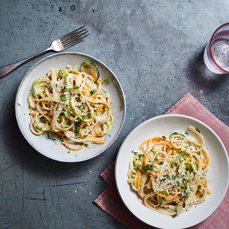 Photo of Tricolor fettuccine Alfredo by WW