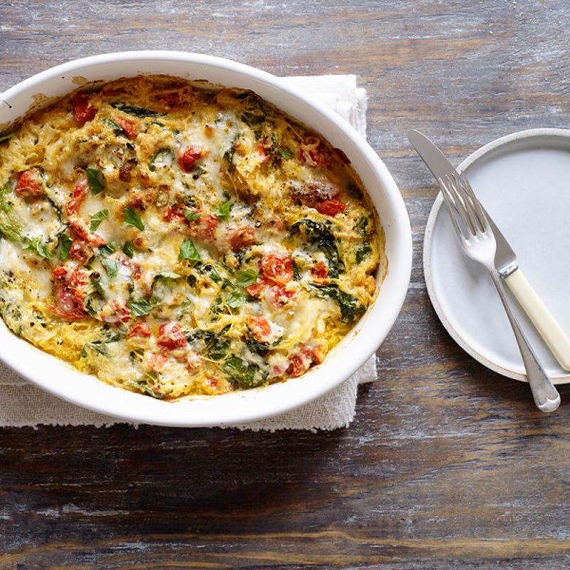 Photo of Creamy Spaghetti Squash with Ricotta and Spinach by WW