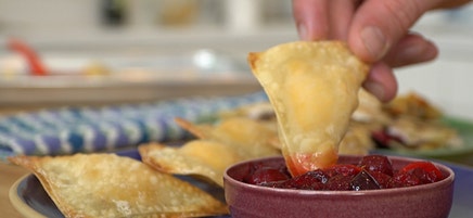 Thanksgiving Leftover Wontons