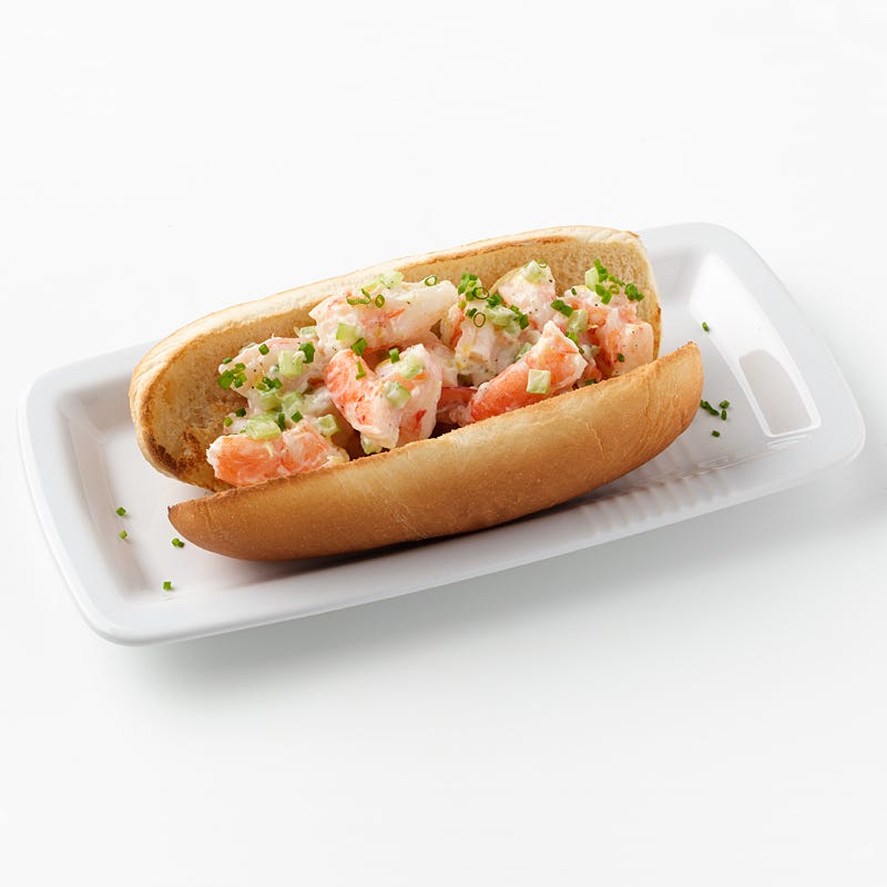Shrimp salad roll