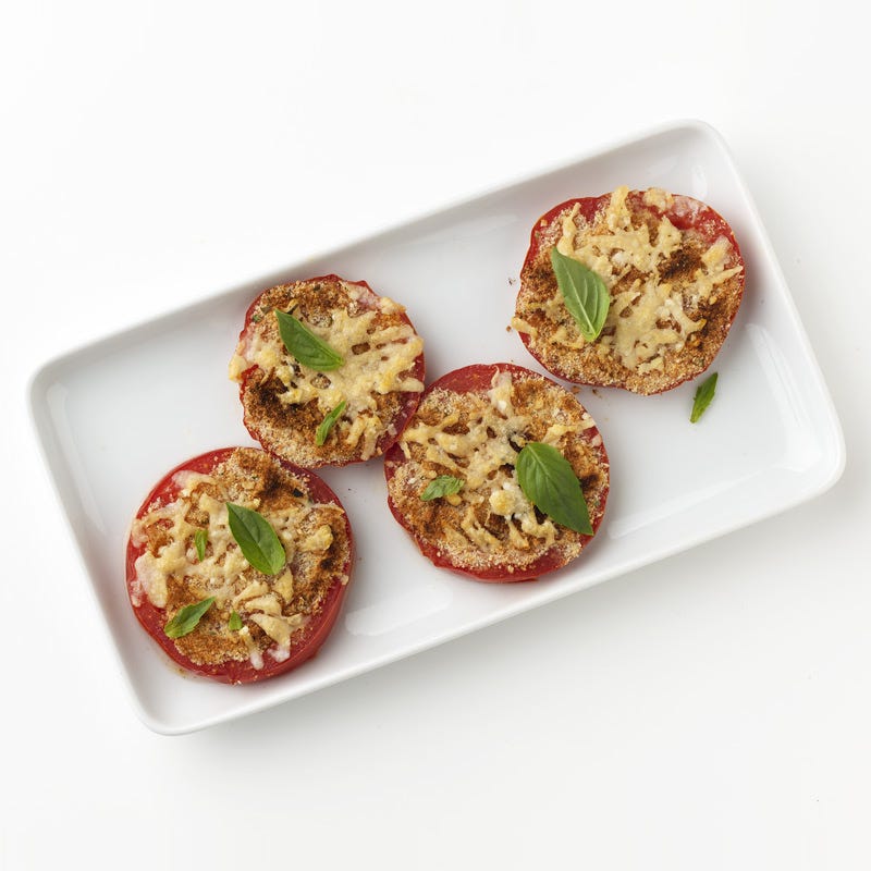 Broiled Tomato Gratin