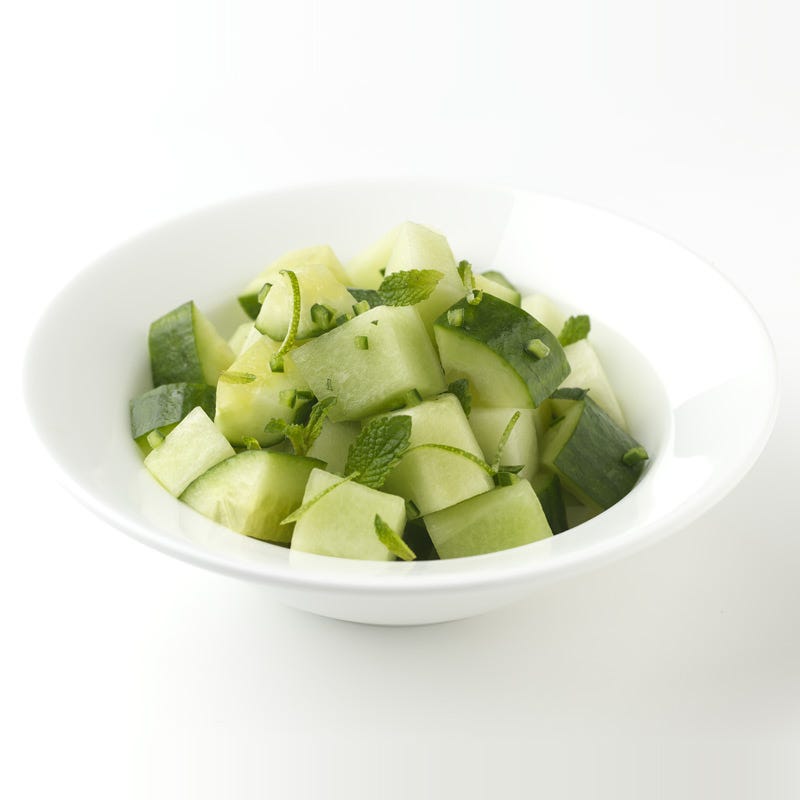 Cucumber-Melon Salad