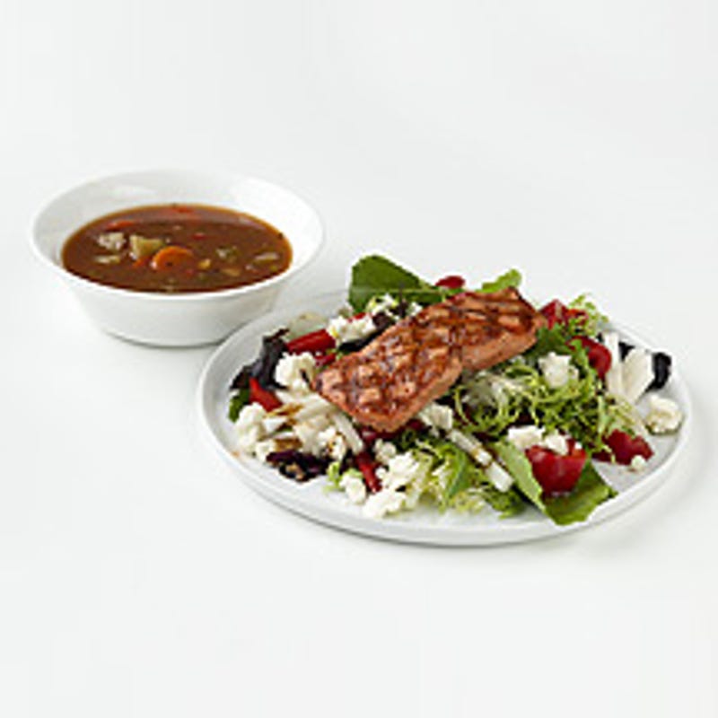 Salmon and Feta Salad
