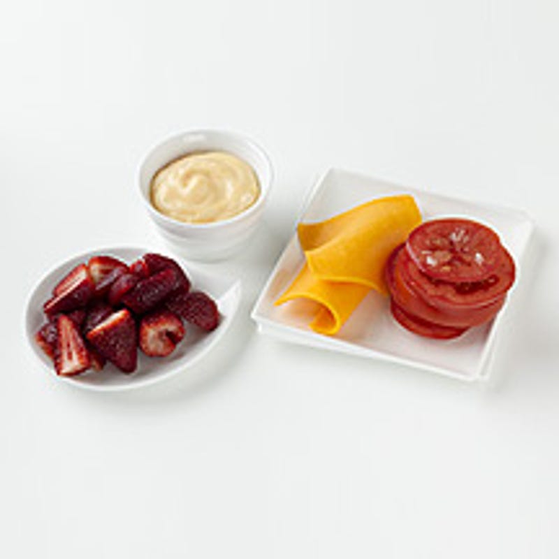 Cheese and Tomato, Yogurt and Berries