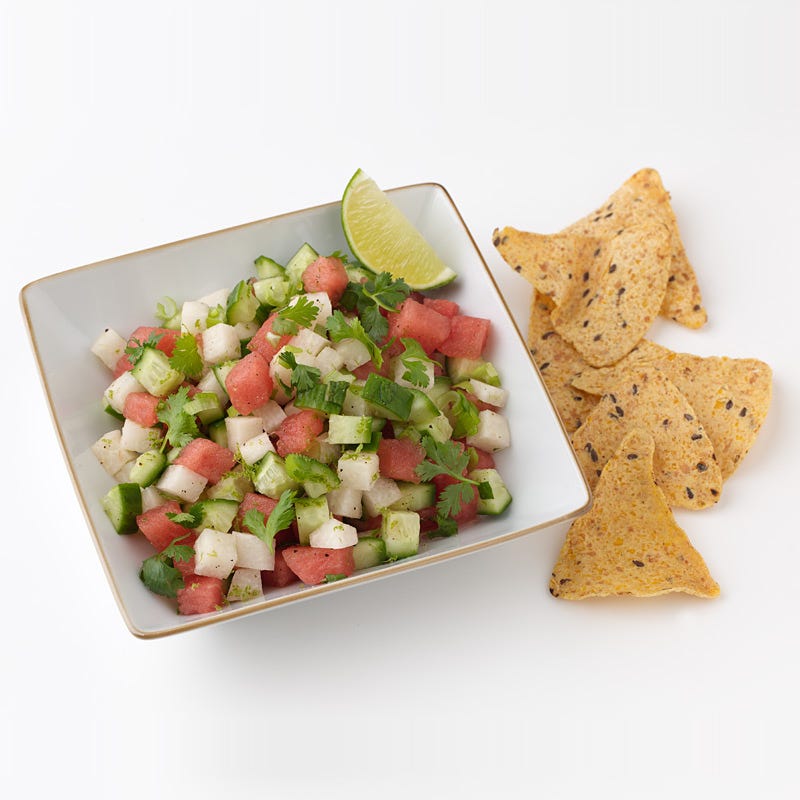 Photo of Jicama, Watermelon and Cucumber Salsa by WW