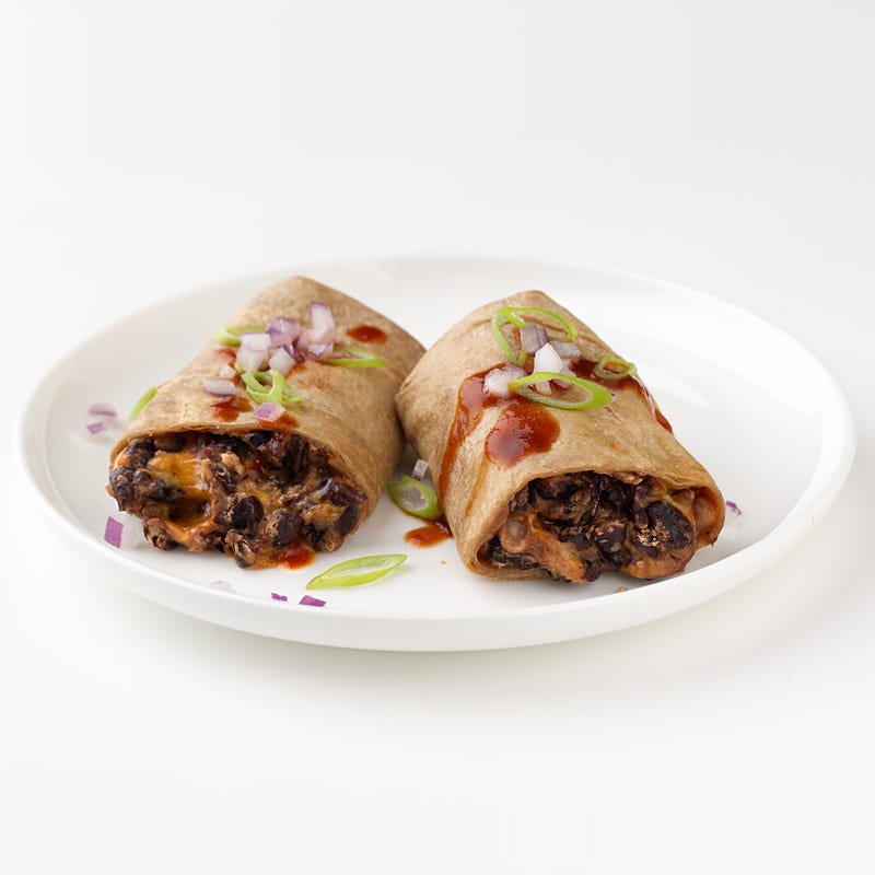 Easy Cheese & Bean Burrito