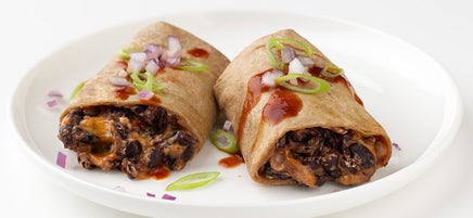 Easy Cheese & Bean Burrito