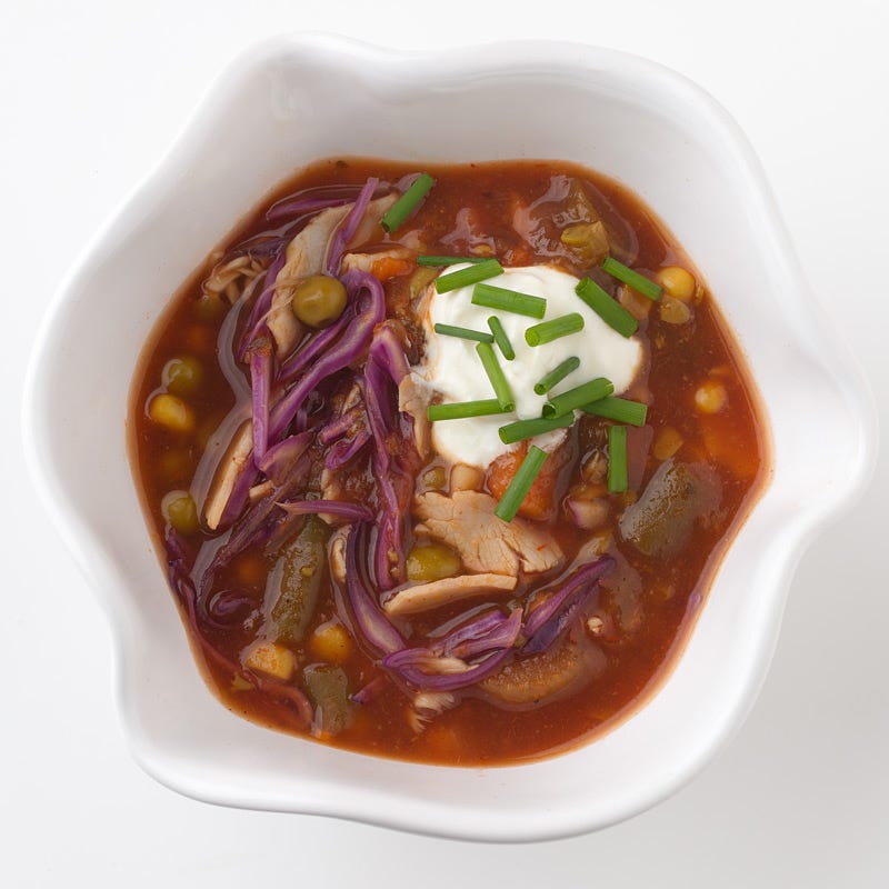Photo of Smokey Cabbage, Turkey and Vegetable Soup by WW