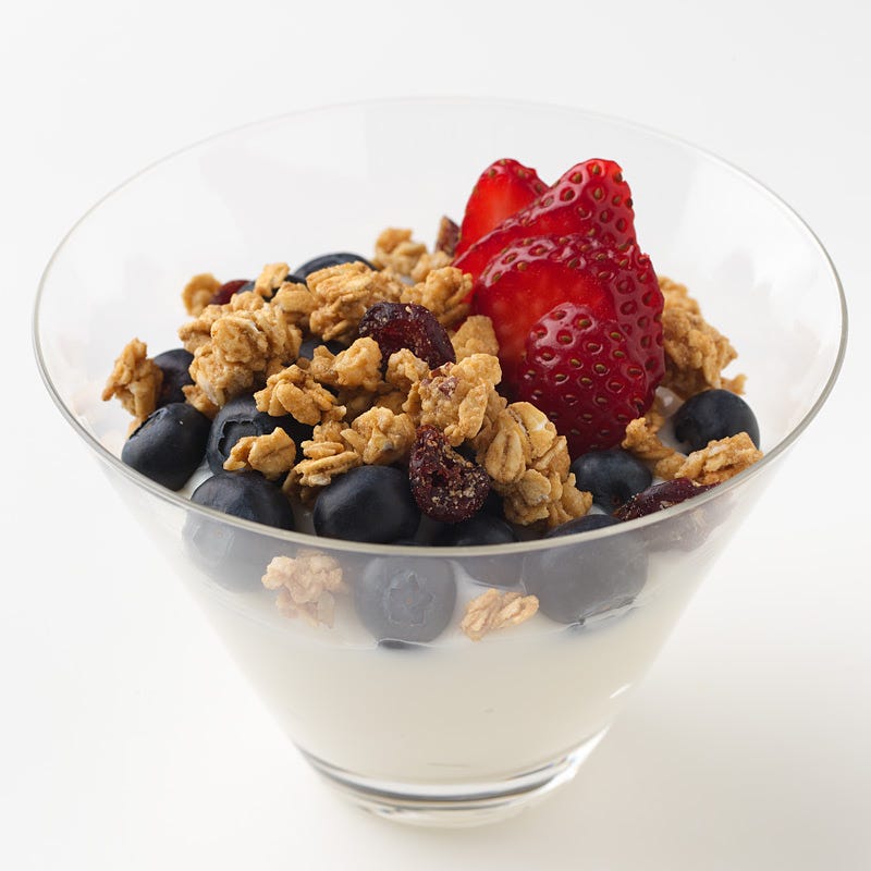 Yogurt Crunch Sundae