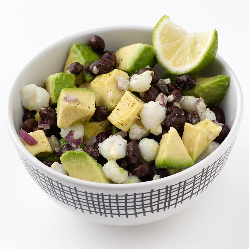 Hominy and Black Bean Salad