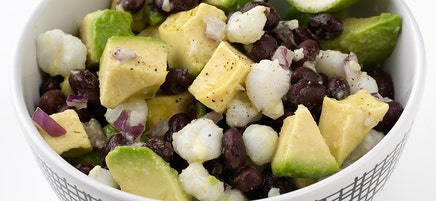 Hominy and Black Bean Salad