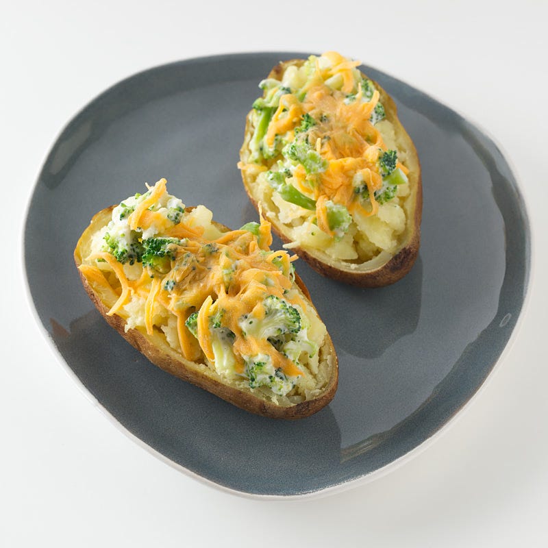 Broccoli and Cheddar Baked Potato