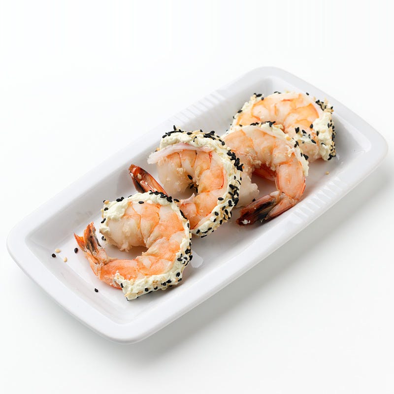 Wasabi-Stuffed Shrimp